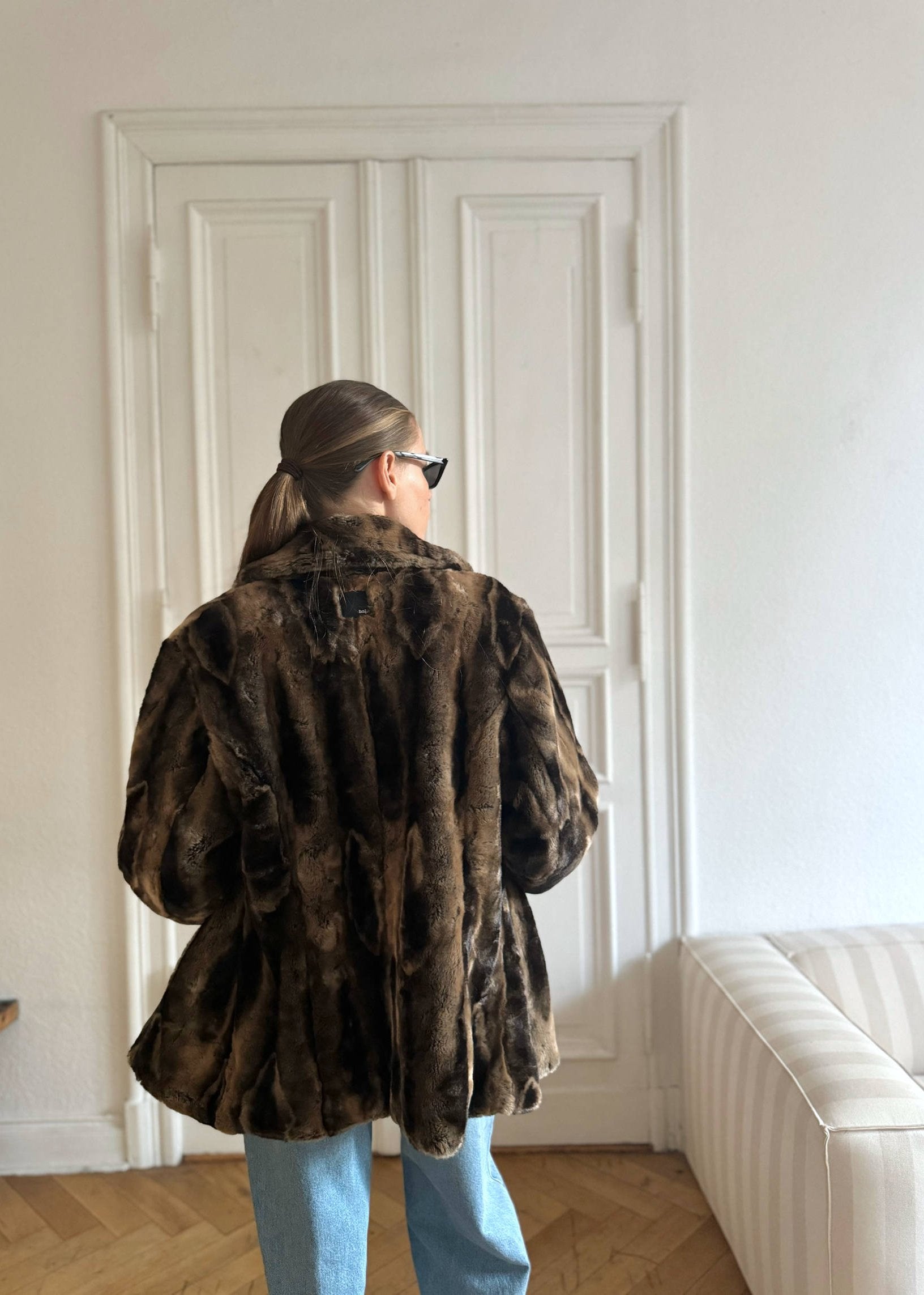 Faux Fur Jacket "CHICHI" - baj.