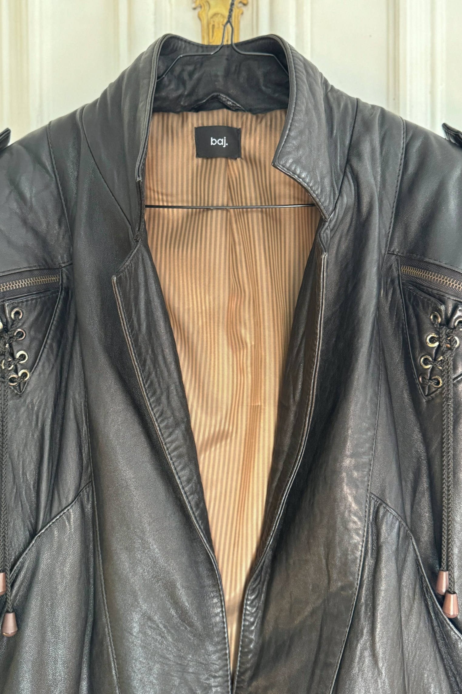 Leather Jacket "POLSTA." - baj.